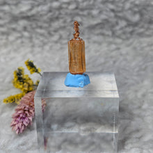 Load image into Gallery viewer, Imperial Topaz In-House Wire-Wrapped Pendant – Confidence, Clarity &amp; Abundance
