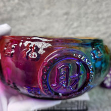 Load image into Gallery viewer, Rainbow Liuli Wealth Bowl Display – 彩虹琉璃聚宝盆摆件
