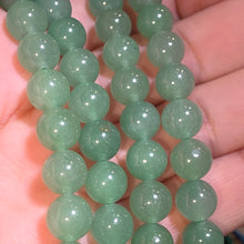 Load image into Gallery viewer, Green Aventurine 108 Beads Mala Necklace – Luck, Prosperity &amp; Heart Healing
