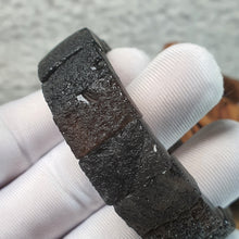Load image into Gallery viewer, Cintamani Flat Bracelet – Rare Meteoric Material

