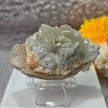 Load image into Gallery viewer, Blue Barite Mineral Specimen (Morocco) – 摩洛哥天然蓝色重晶石矿物标本
