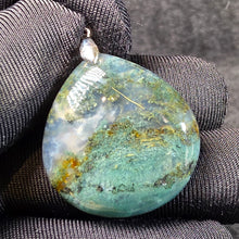 Load image into Gallery viewer, Moss Agate Pendant – 水草玛瑙吊坠
