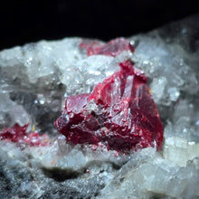 Load image into Gallery viewer, Raw Cinnabar with Dolomite Display (Big) – 天然朱砂共生白云石大型摆件
