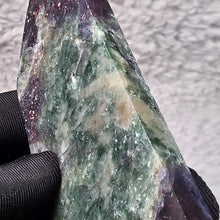 Load image into Gallery viewer, Iolite with Sunstone Specimen – Vision, Vitality &amp; Abundance
