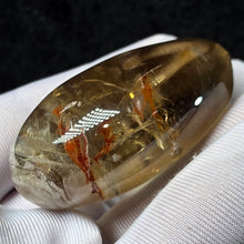 Load image into Gallery viewer, Citrine Palm Stone – 黄水晶
