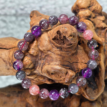 Load image into Gallery viewer, Premium Grade Super 7 Crystal Bracelet – 高品质超七水晶手链
