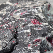 Load image into Gallery viewer, Raw Cinnabar with Dolomite Display (Big) – 天然朱砂共生白云石大型摆件
