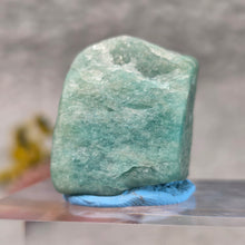 Load image into Gallery viewer, Raw Amazonite – Calm, Communication &amp; Heart Energy
