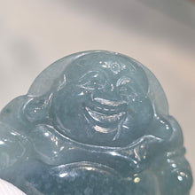 Load image into Gallery viewer, Jadeite Laughing Buddha Pendant – 翡翠笑佛吊坠
