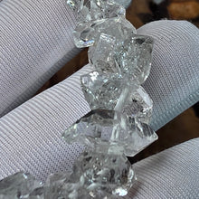 Load image into Gallery viewer, Raw Herkimer Diamond Bracelet – Natural Double Terminated Quartz
