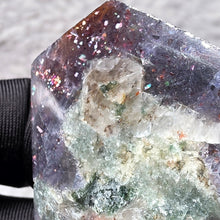 Load image into Gallery viewer, Iolite with Sunstone Specimen – Vision, Vitality &amp; Abundance
