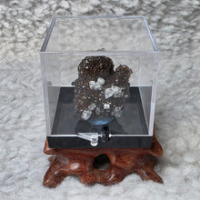 Load image into Gallery viewer, Brown Orange Chalcedony with Calcite &amp; Quartz | Inner Mongolia Crystal Specimen
