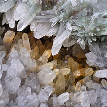 Load image into Gallery viewer, Green Phantom Quartz Cluster – Chlorite Quartz Natural Specimen
