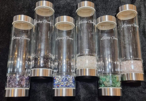 Living Gems Crystal Water Bottle