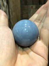 Load image into Gallery viewer, Blue Angelite Sphere
