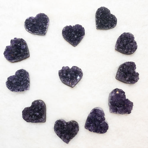 Amethyst Heart Shape